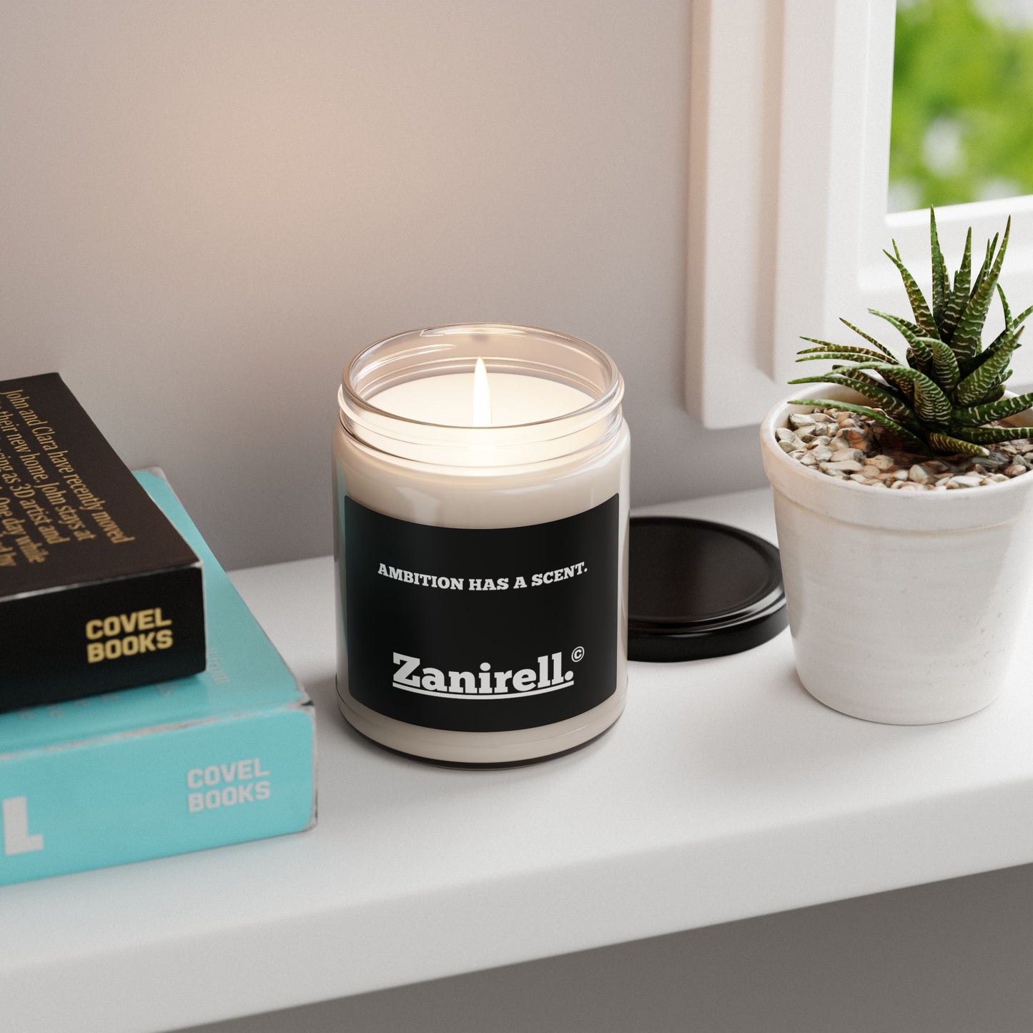 Ambition Scented Soy Candle - 9oz Motivational Aromatherapy Candle