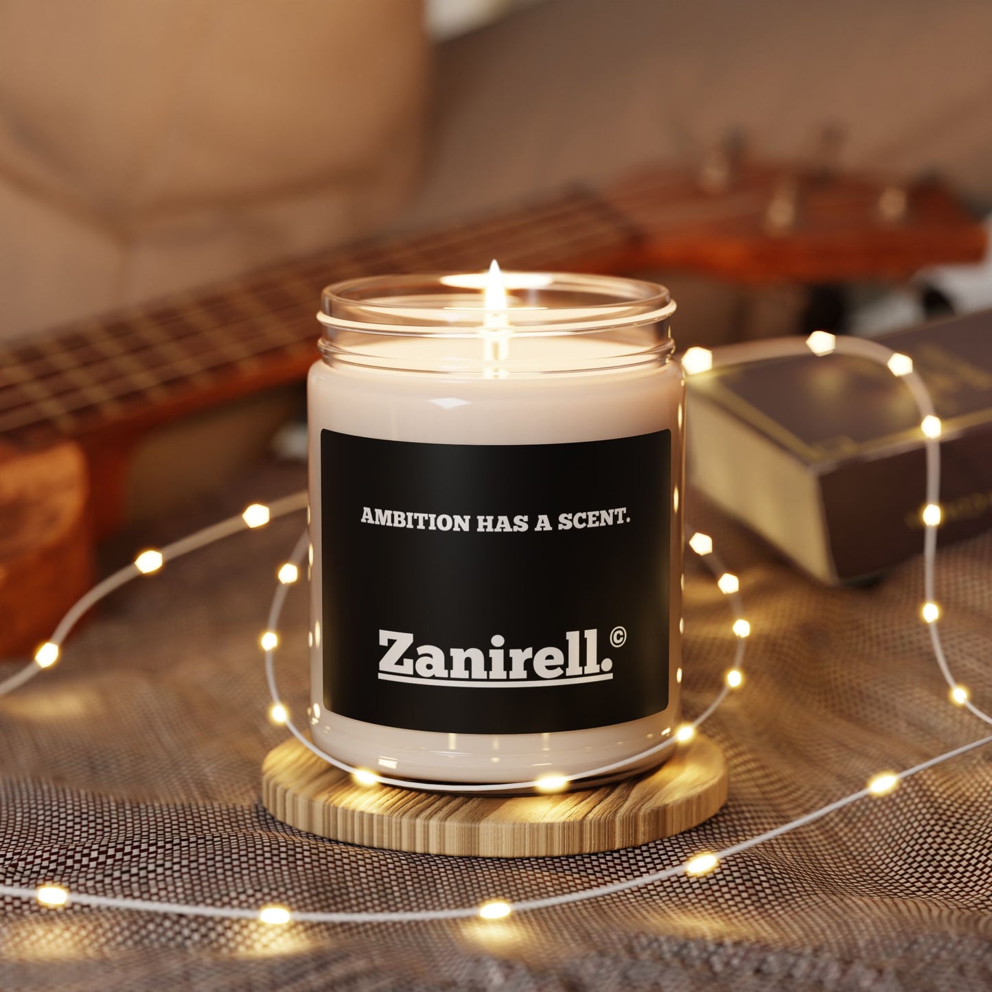 Ambition Scented Soy Candle - 9oz Motivational Aromatherapy Candle